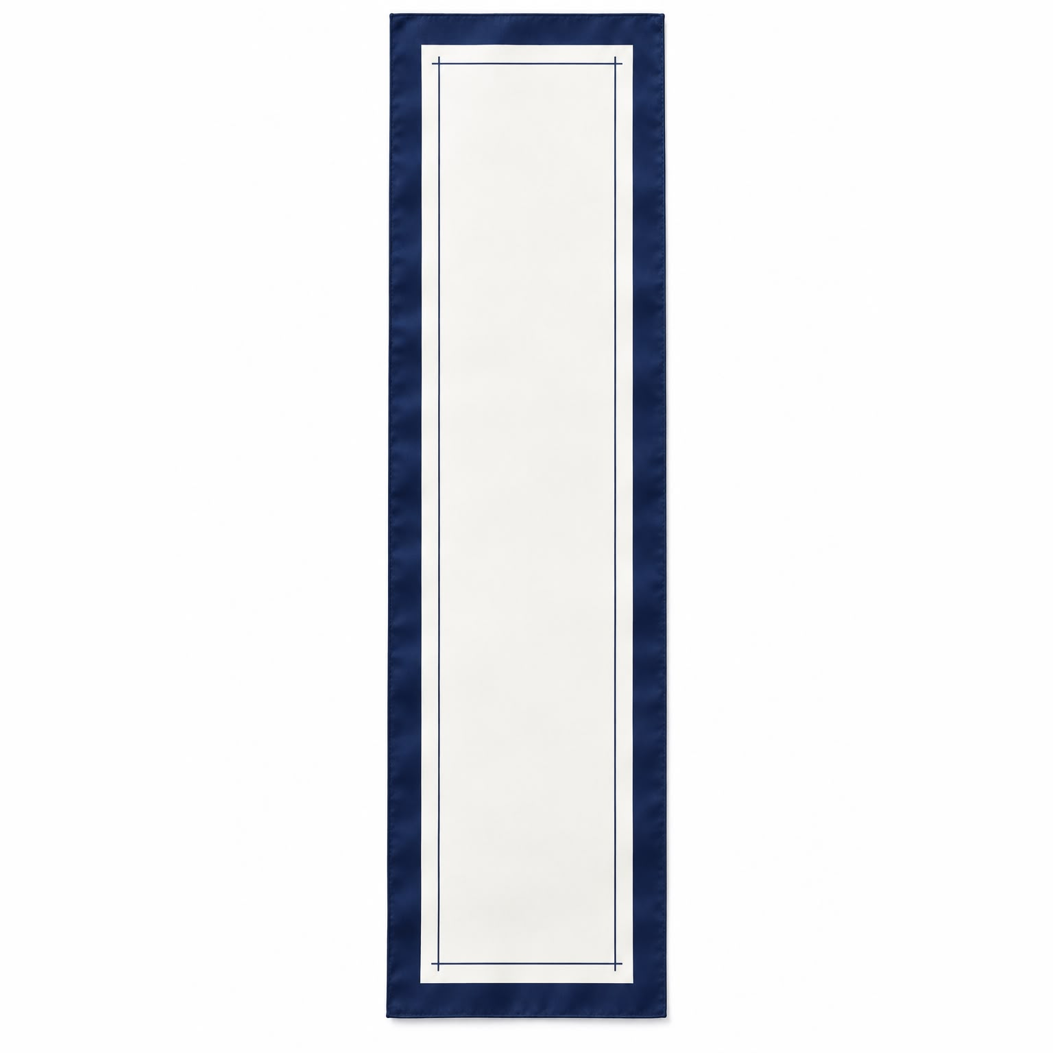 Outline Long Silk Scarf