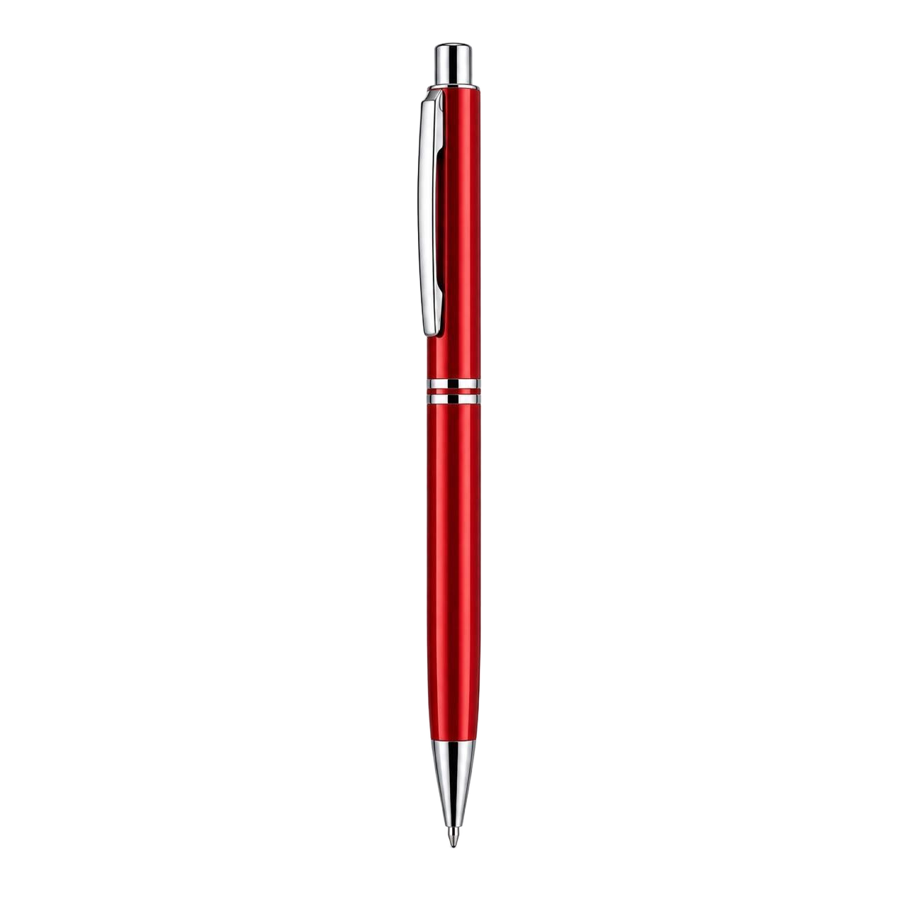 Red Metal Ballpoint Pen