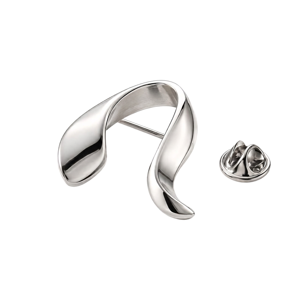 Sculptural / 3D Metal Pin