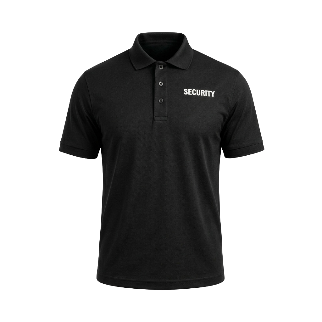 Security polo shirt