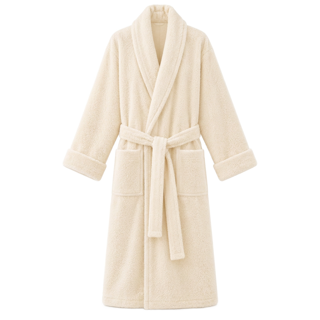 Shawl-Collar Bathrobe