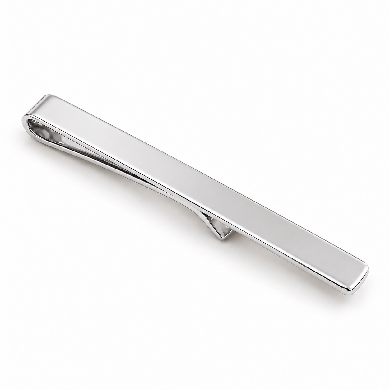 Slim tie clip