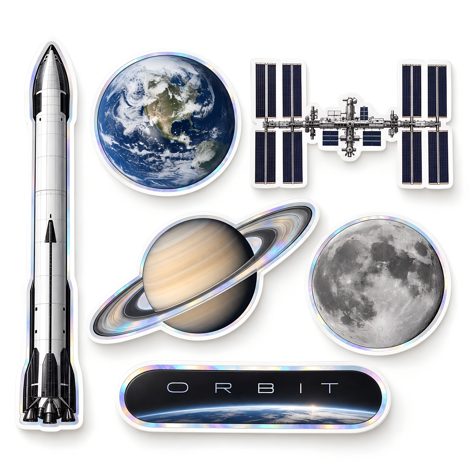 Space Exploration Stickers