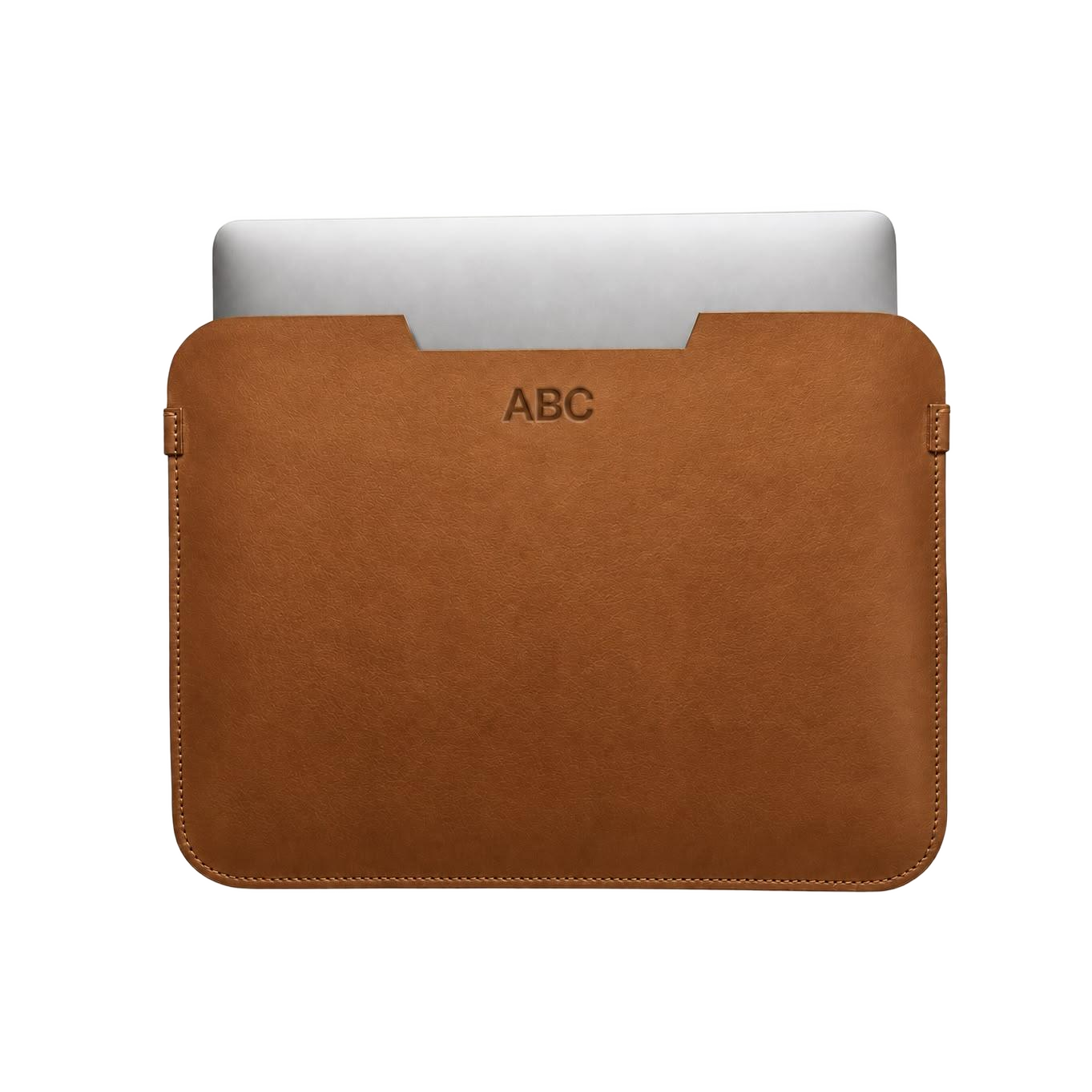 Tan Leather Laptop Sleeve
