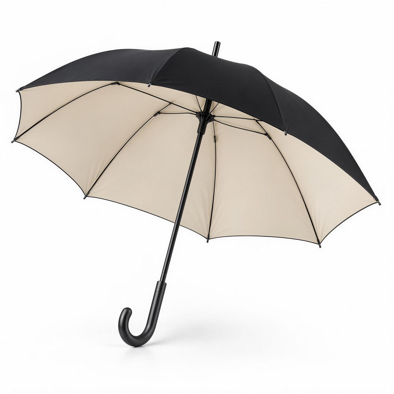 Umbrella - Black/Cream