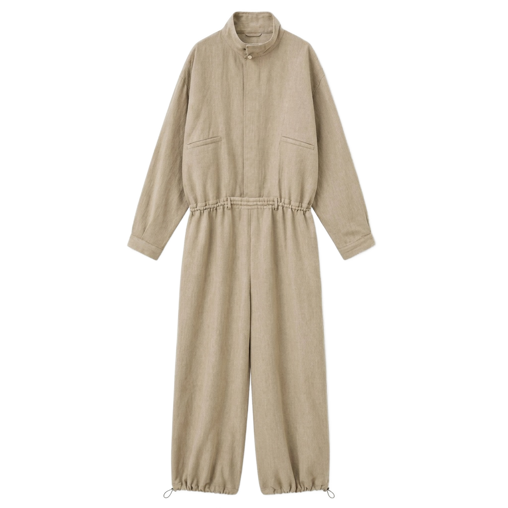 Washed Cotton Jumpsuit