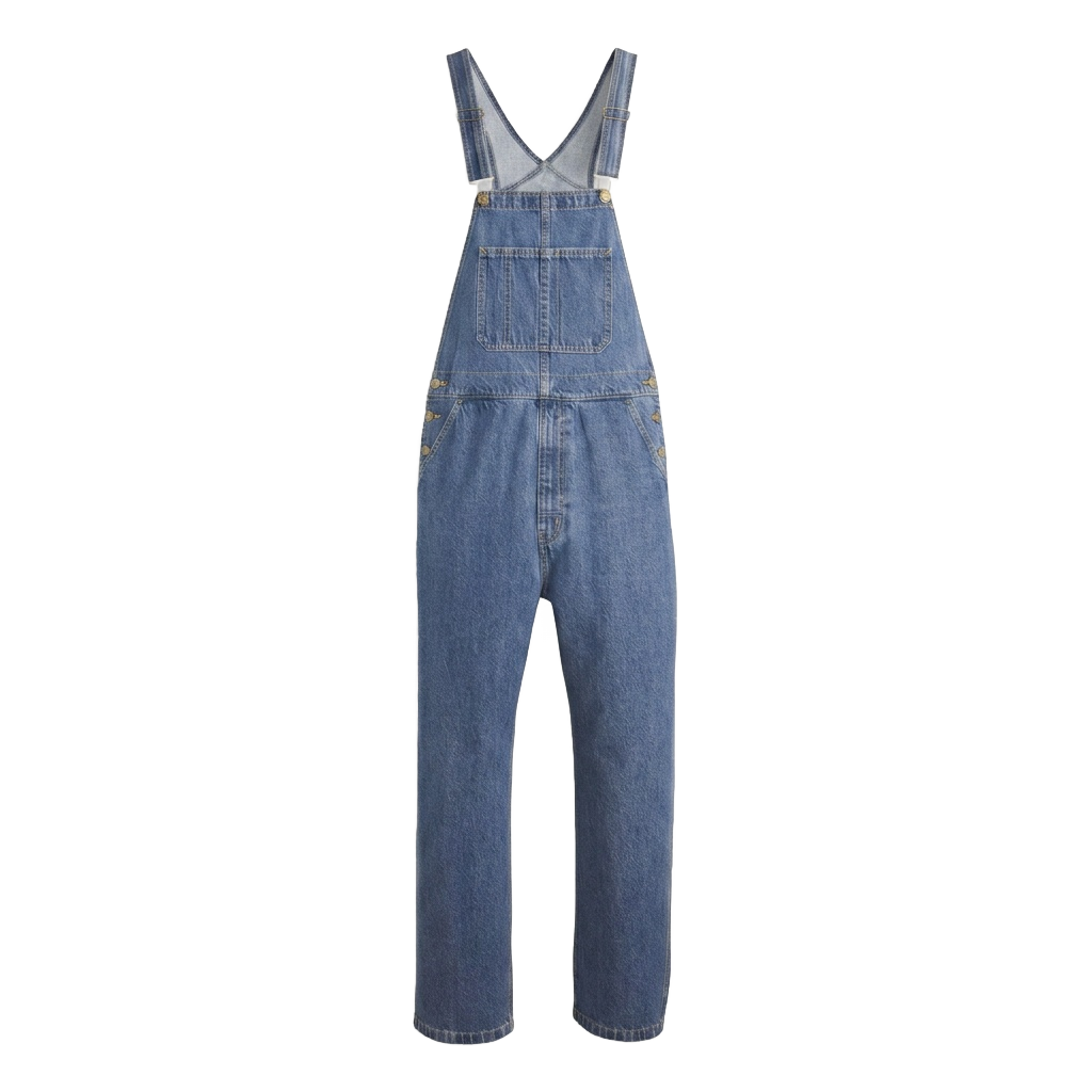 Denim Overalls