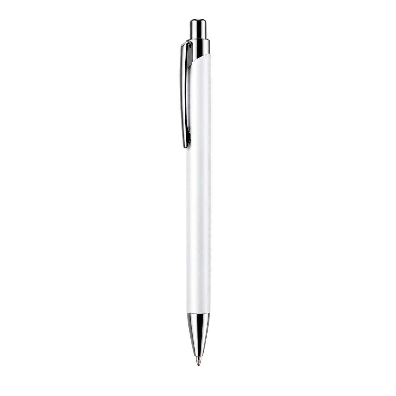White Click Ballpoint Pen