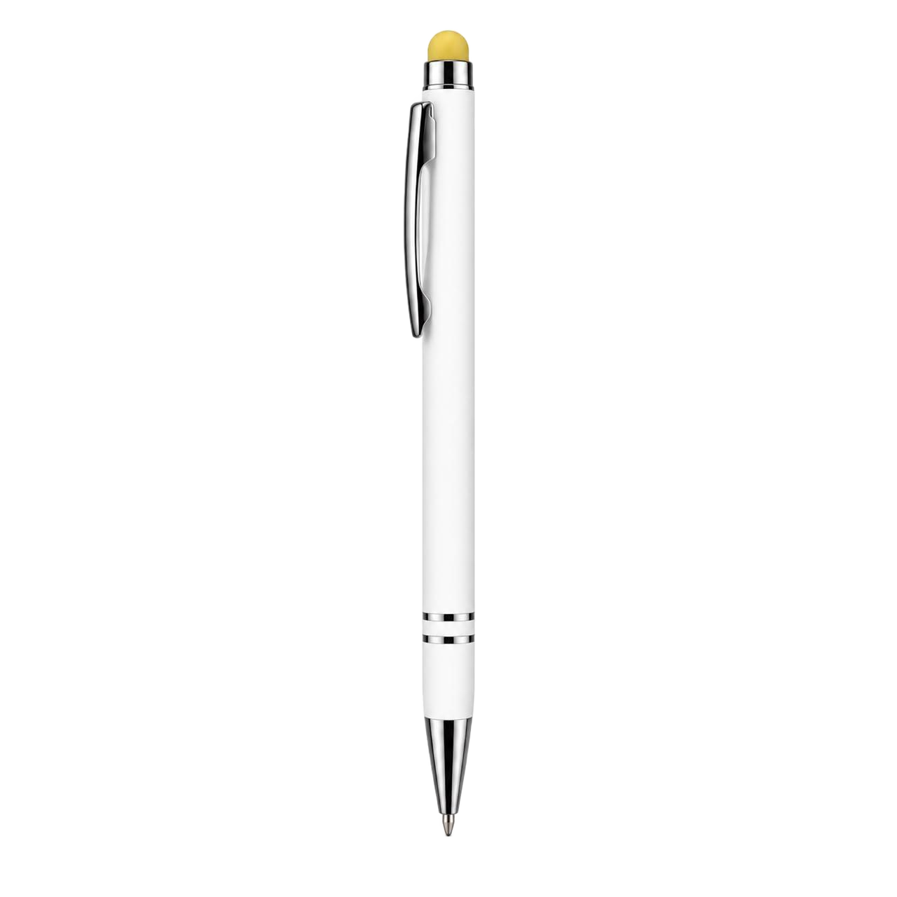 White Stylus Ballpoint Pen