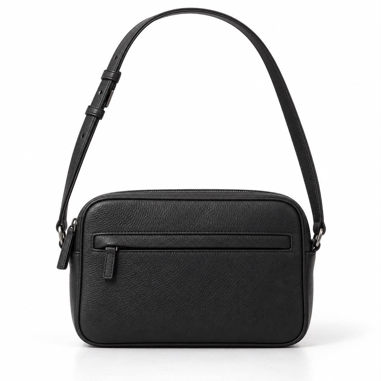 Zip-Pocket Camera Bag — Black
