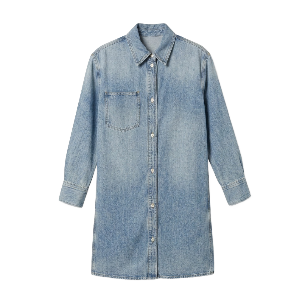 Denim Shirts Dress